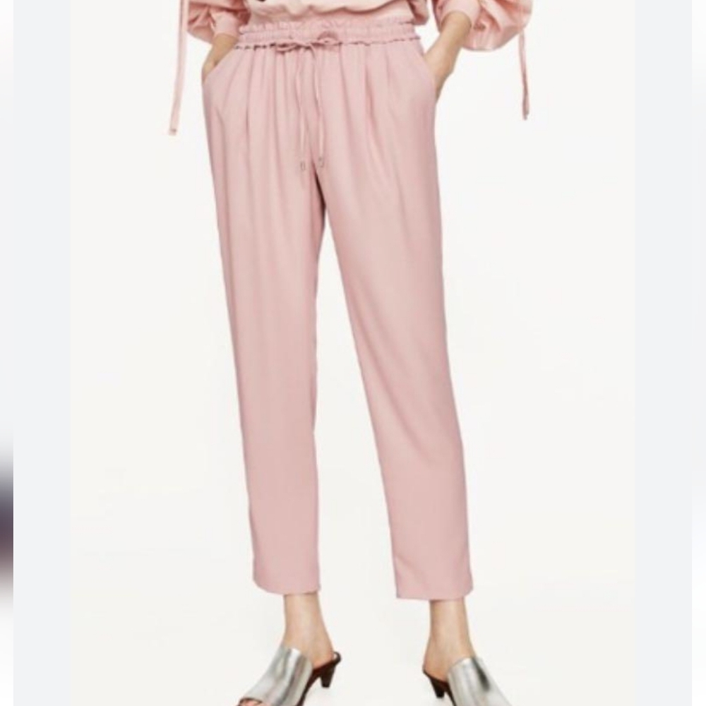 ZARA Tie Waist Trouser | Pants | Size S